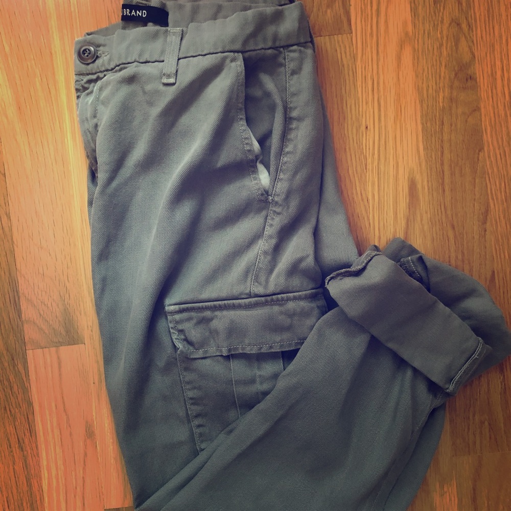 J Brand Cargo Pants Olive Green